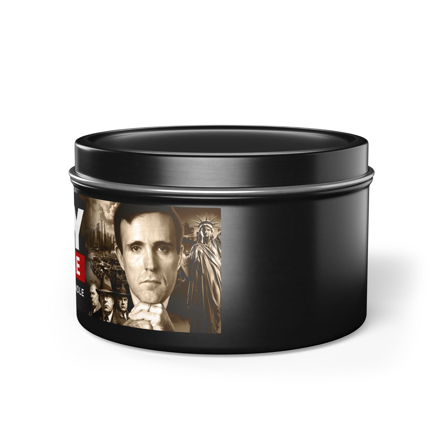 Rudy Coffee - JUSTICE - coffee scented - Tin Candles