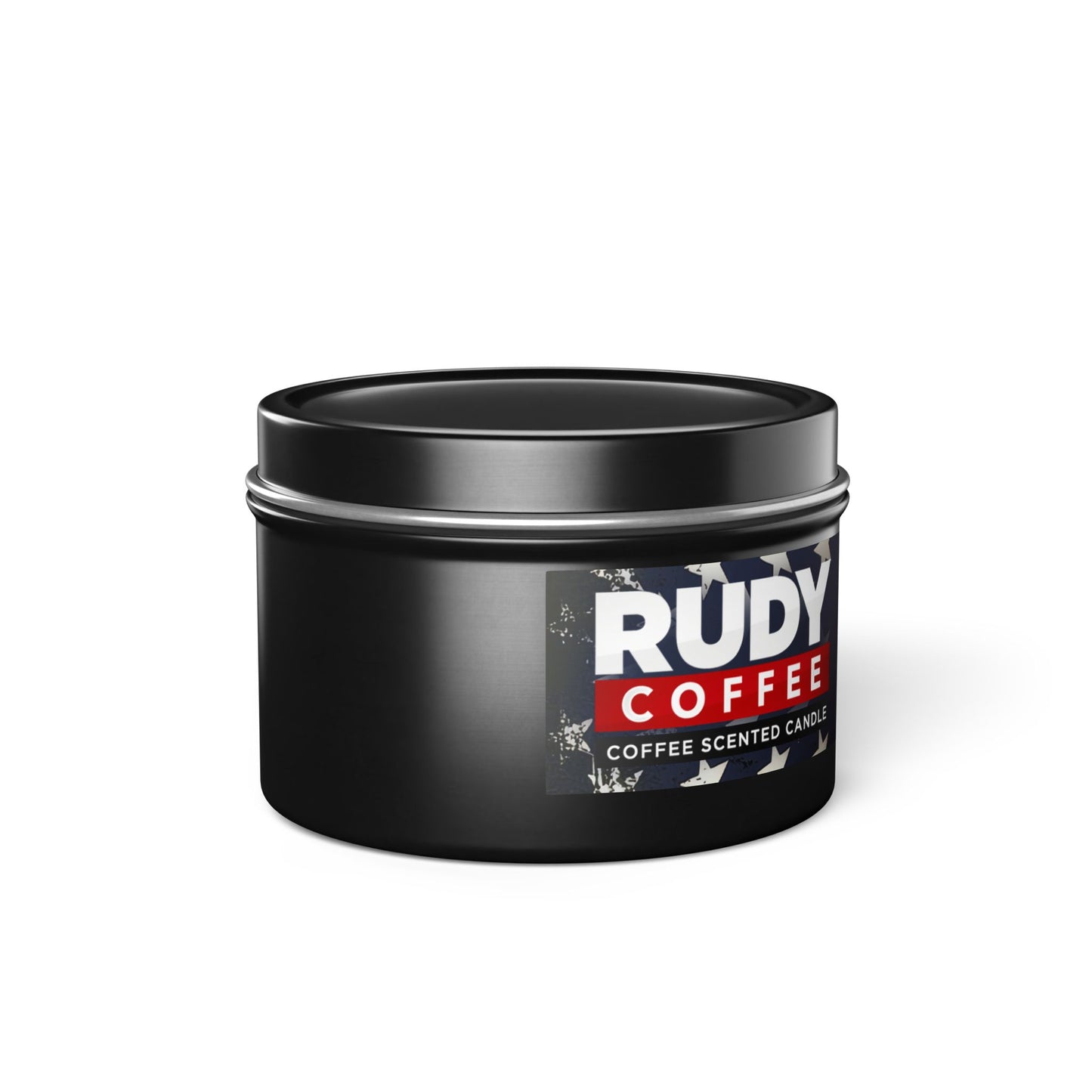 Rudy Coffee - Eagle Seal - coffee scented - Tin Candles
