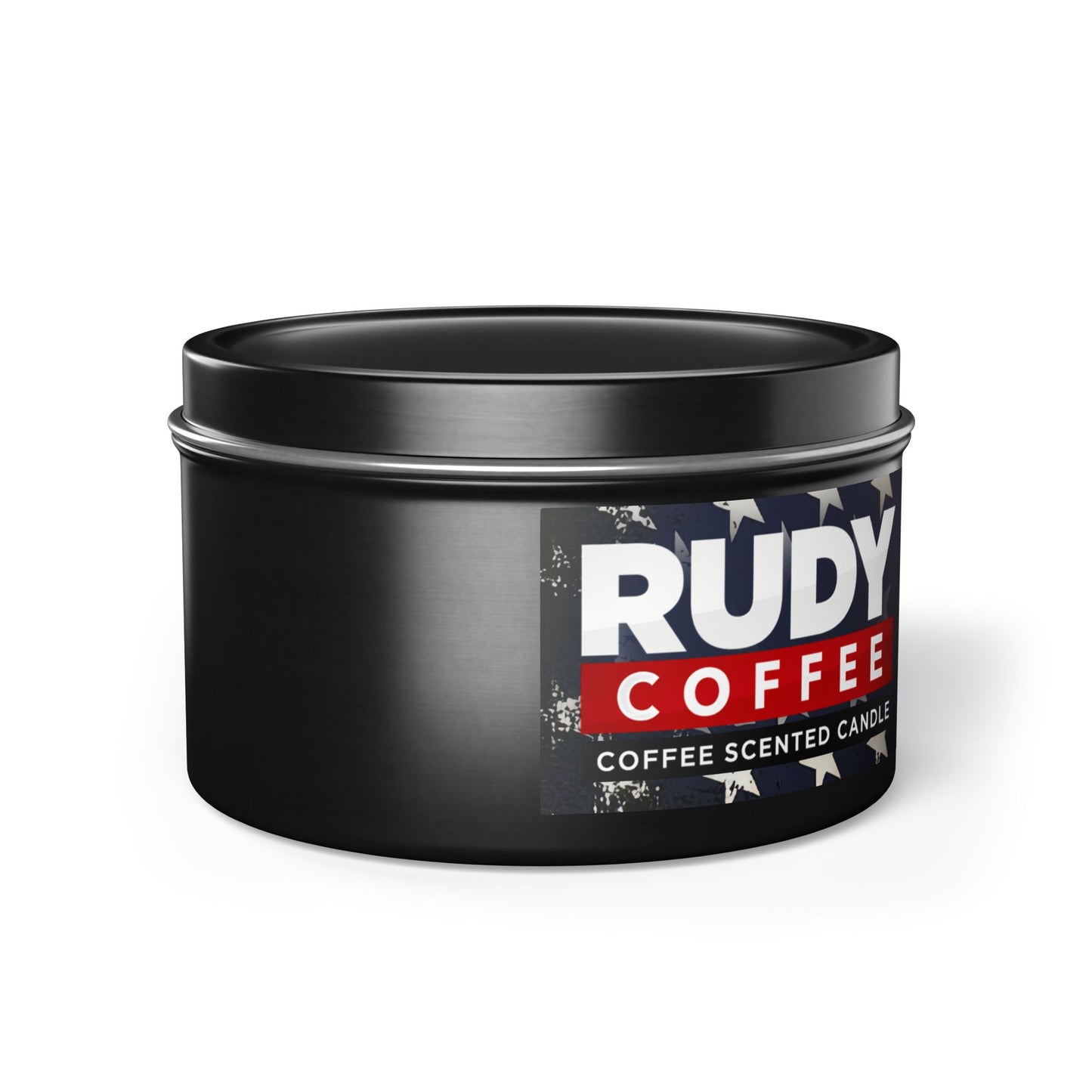 Rudy Coffee - Eagle Seal - coffee scented - Tin Candles
