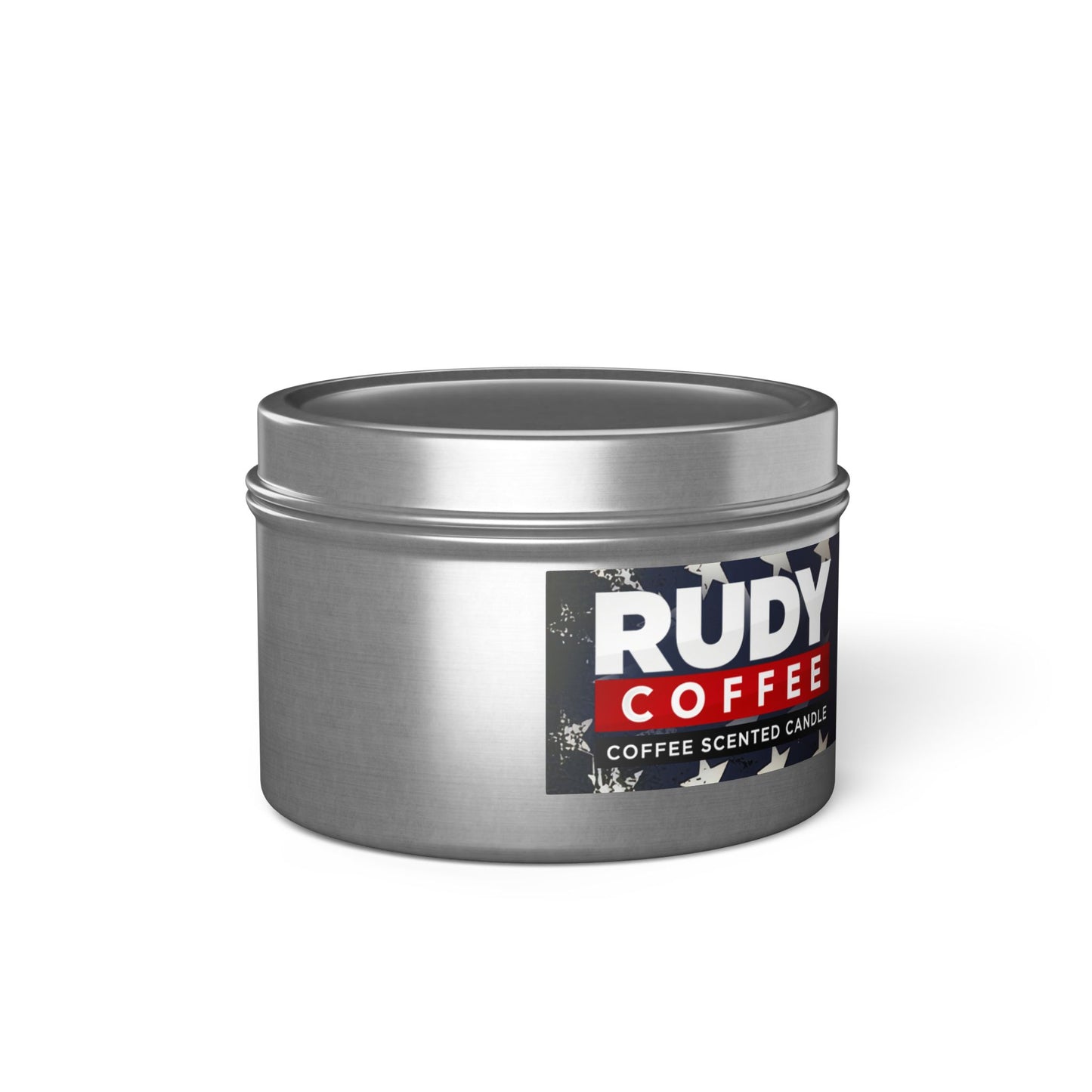 Rudy Coffee - Eagle Seal - coffee scented - Tin Candles