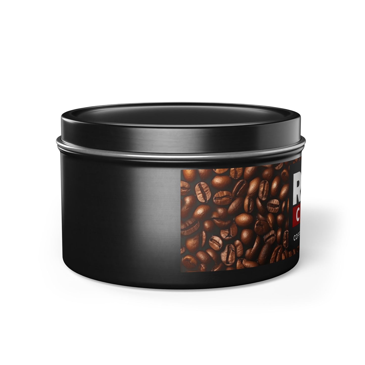 Rudy Coffee - coffee scented - Tin Candles