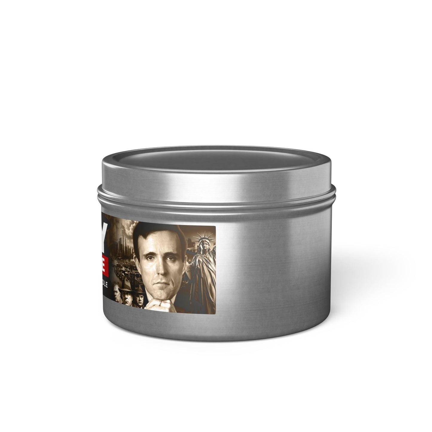 Rudy Coffee - JUSTICE - coffee scented - Tin Candles