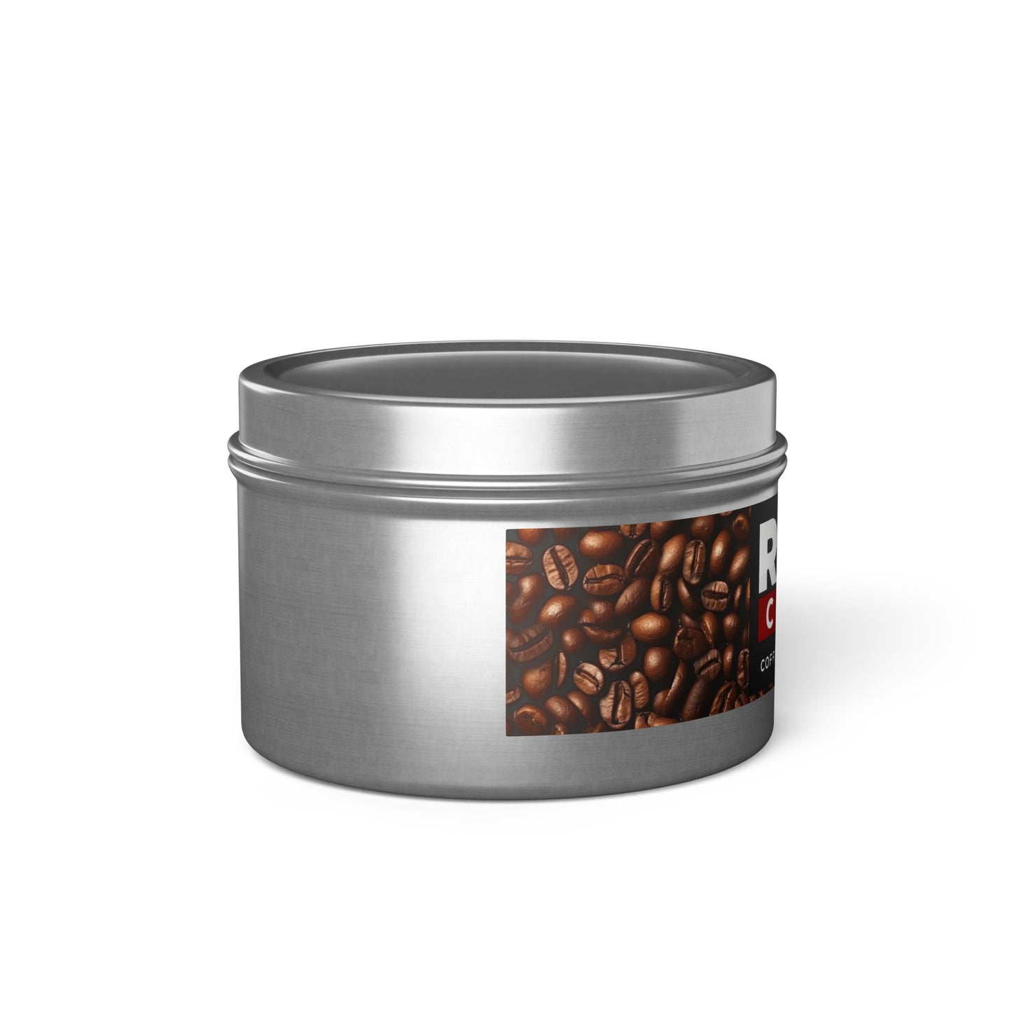 Rudy Coffee - coffee scented - Tin Candles