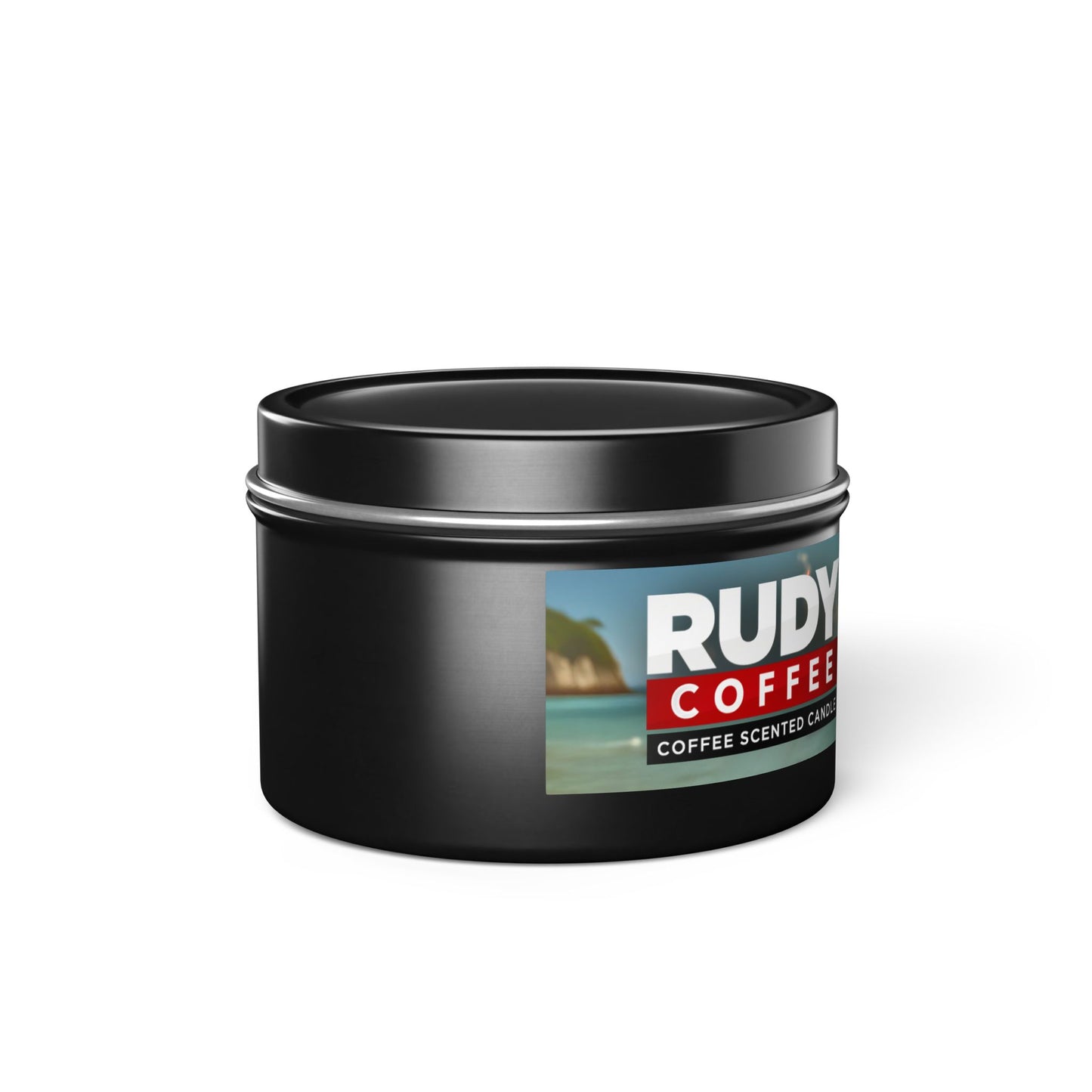 Rudy Coffee - CHILLING - coffee scented - Tin Candles