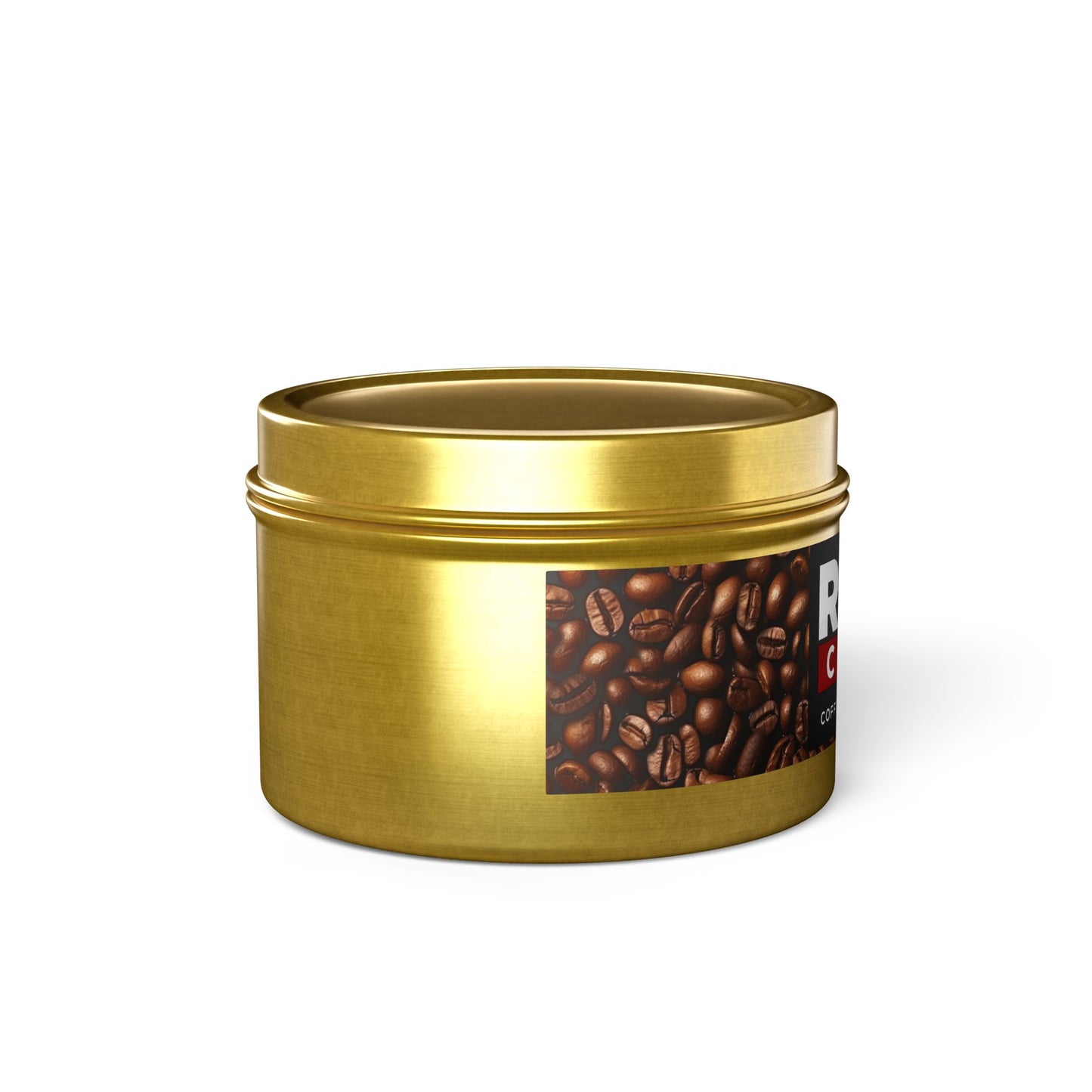 Rudy Coffee - coffee scented - Tin Candles