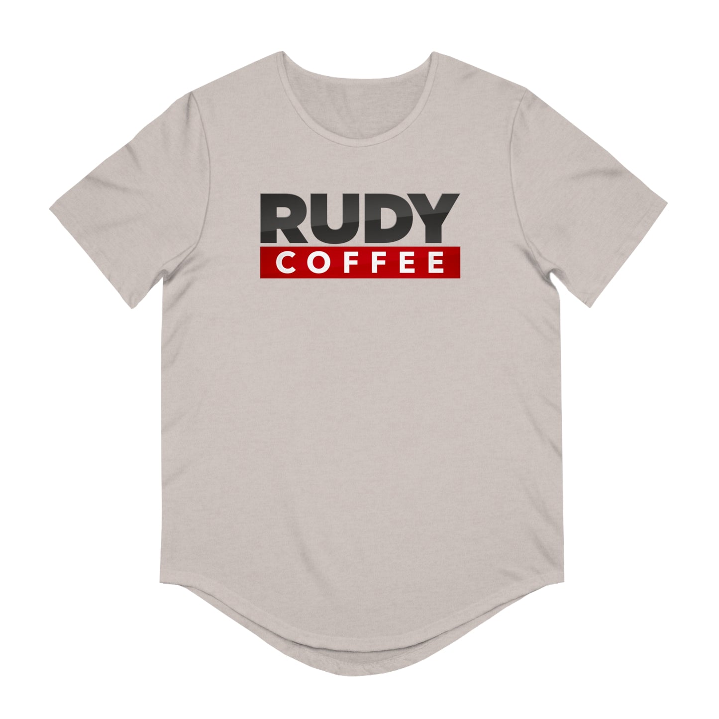 Rudy Coffee - America's Mayor - Curved hem T-shirt