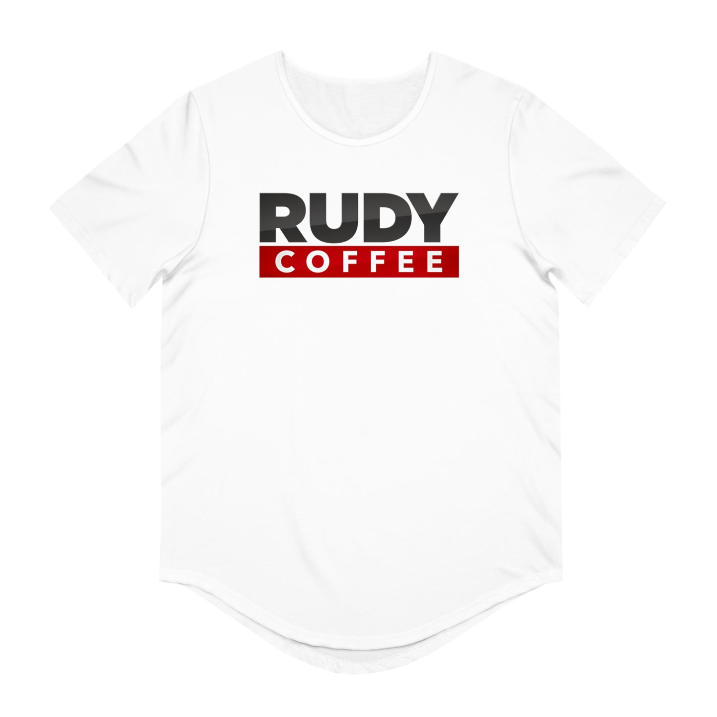 Rudy Coffee - America's Mayor - Curved hem T-shirt