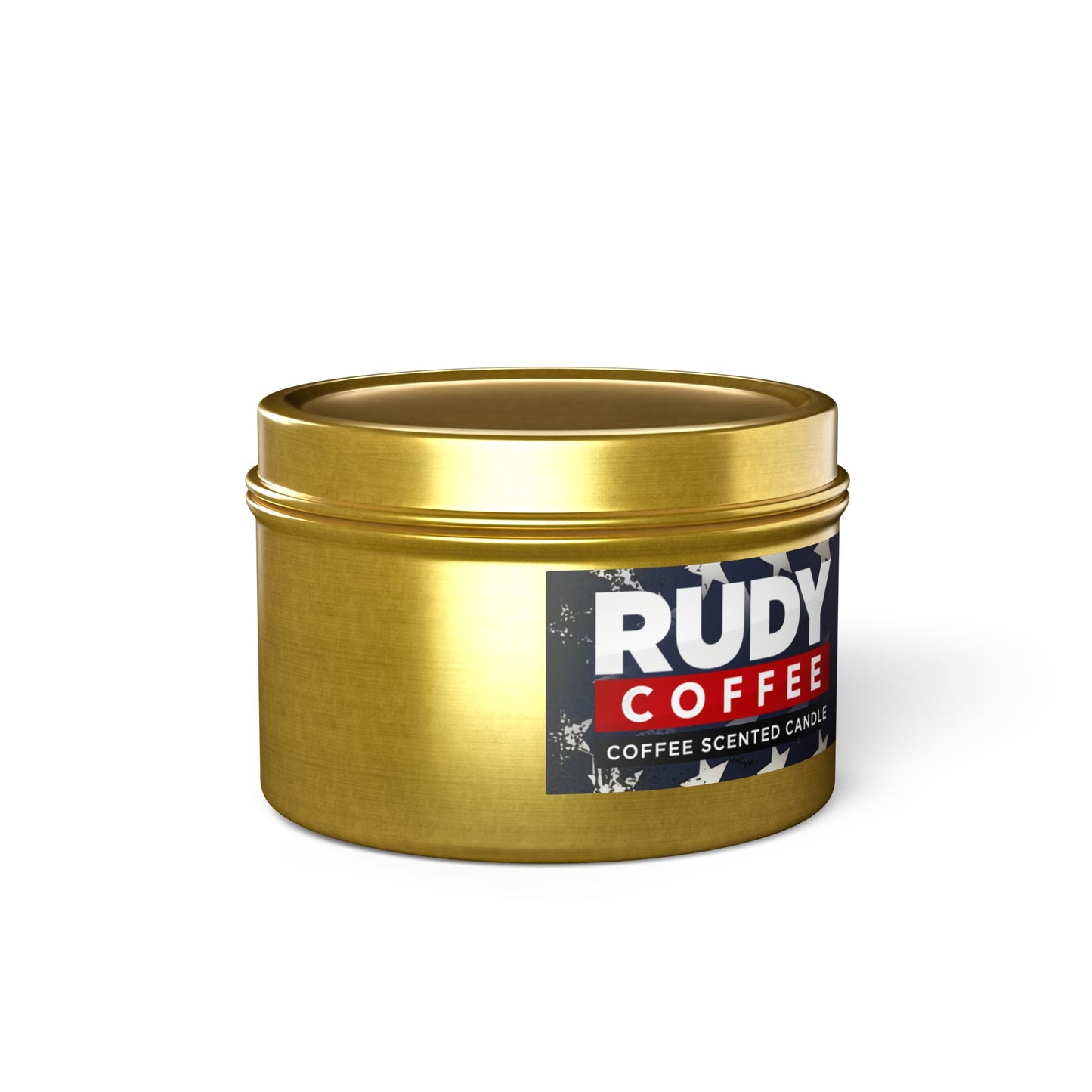 Rudy Coffee - Eagle Seal - coffee scented - Tin Candles