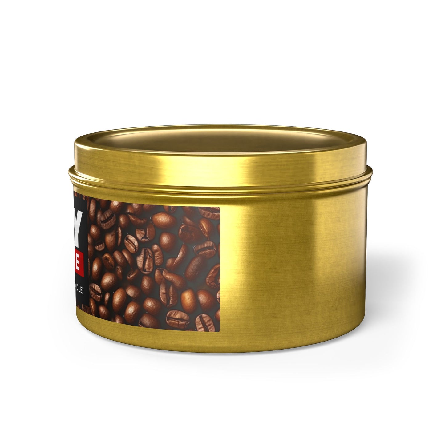 Rudy Coffee - coffee scented - Tin Candles