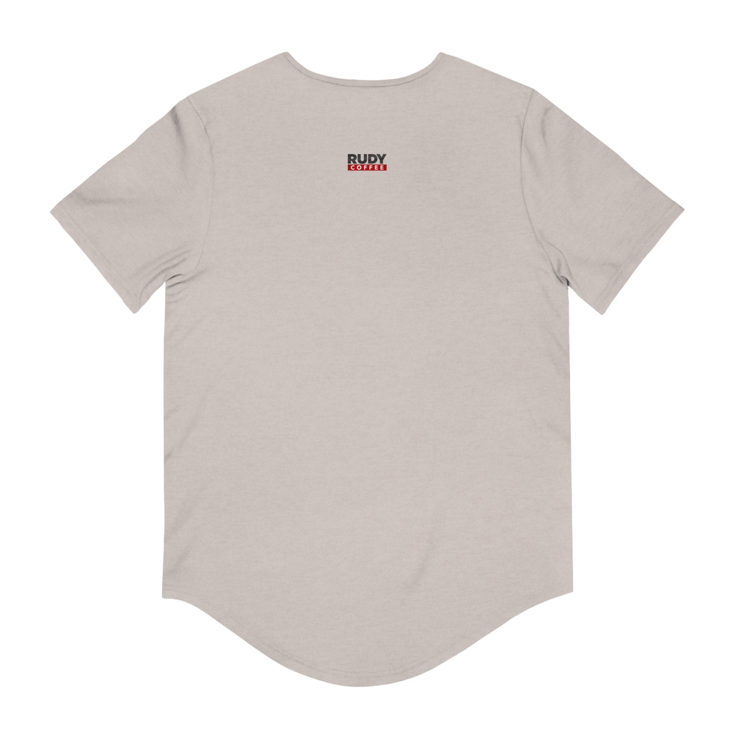 Rudy Coffee - JUSTICE - Curved hem T-shirt