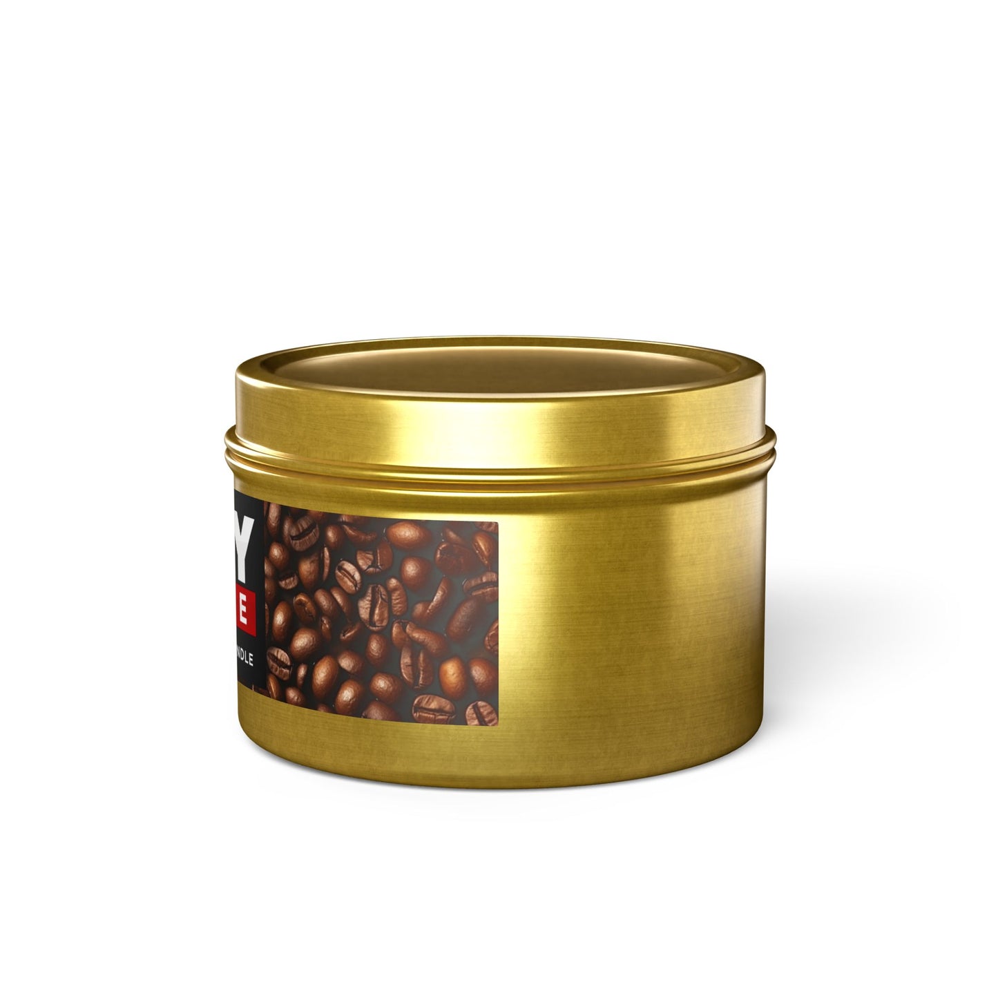 Rudy Coffee - coffee scented - Tin Candles