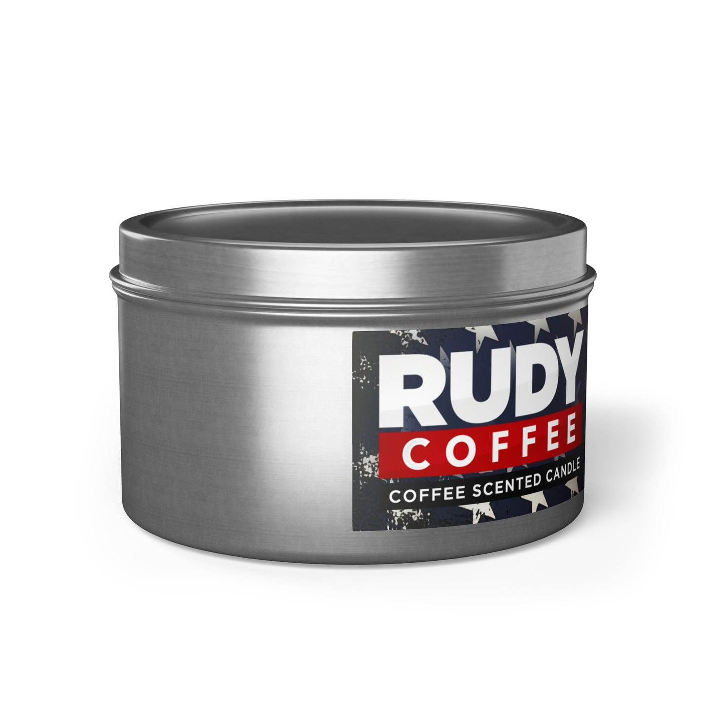 Rudy Coffee - Eagle Seal - coffee scented - Tin Candles
