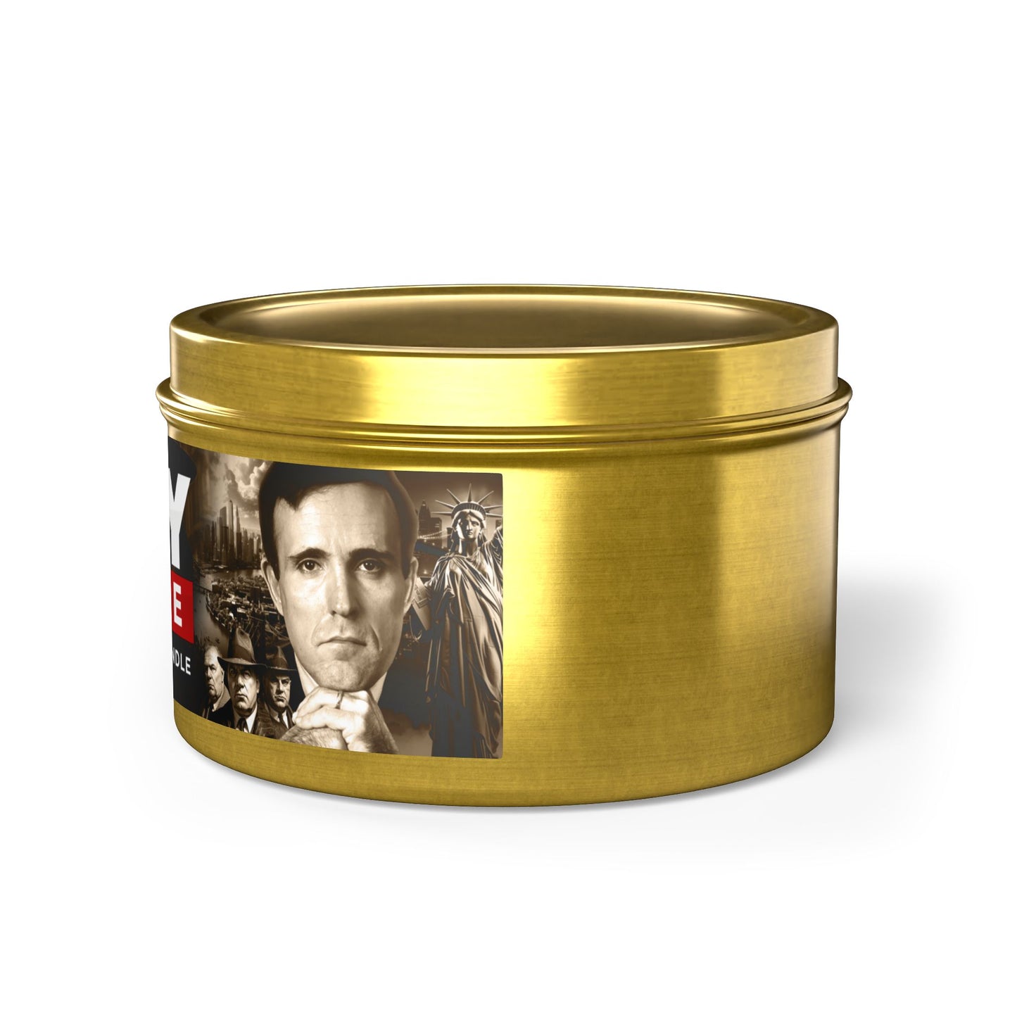 Rudy Coffee - JUSTICE - coffee scented - Tin Candles