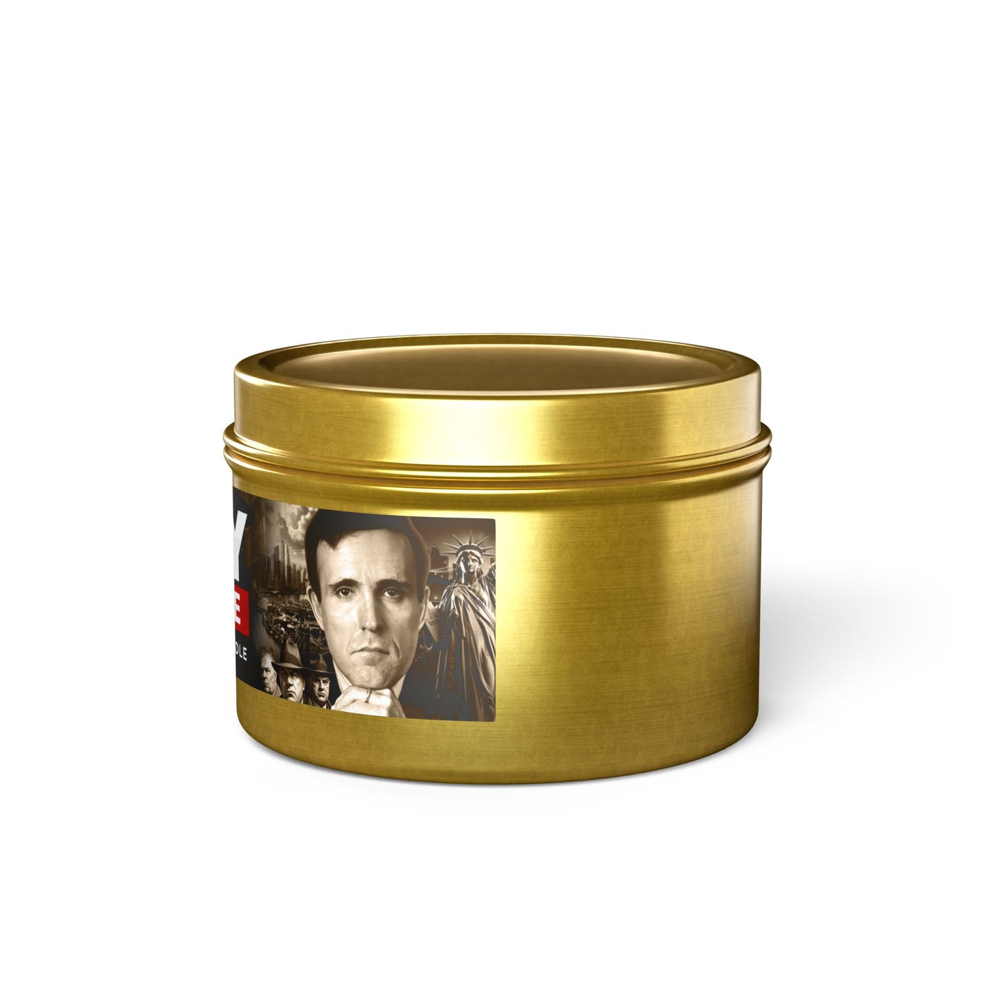 Rudy Coffee - JUSTICE - coffee scented - Tin Candles