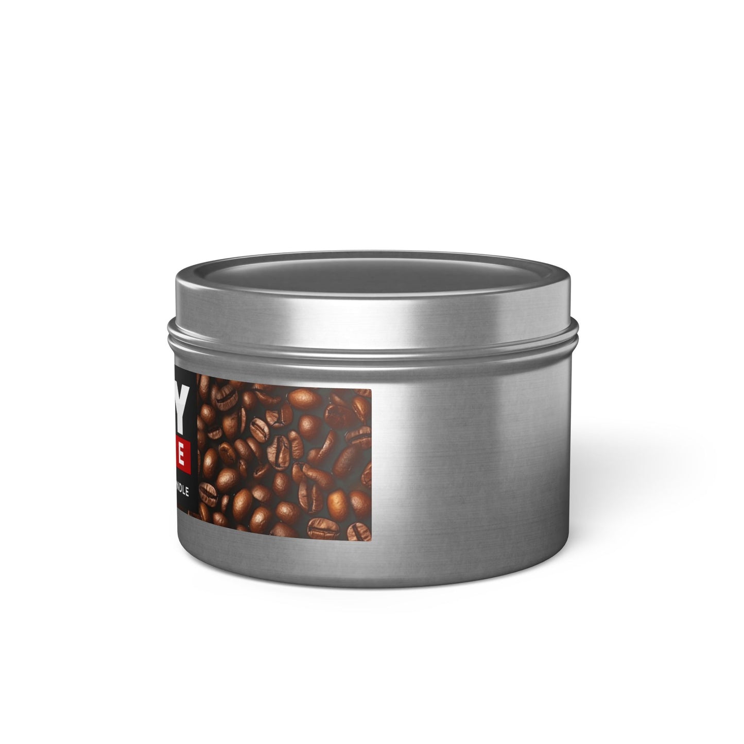 Rudy Coffee - coffee scented - Tin Candles