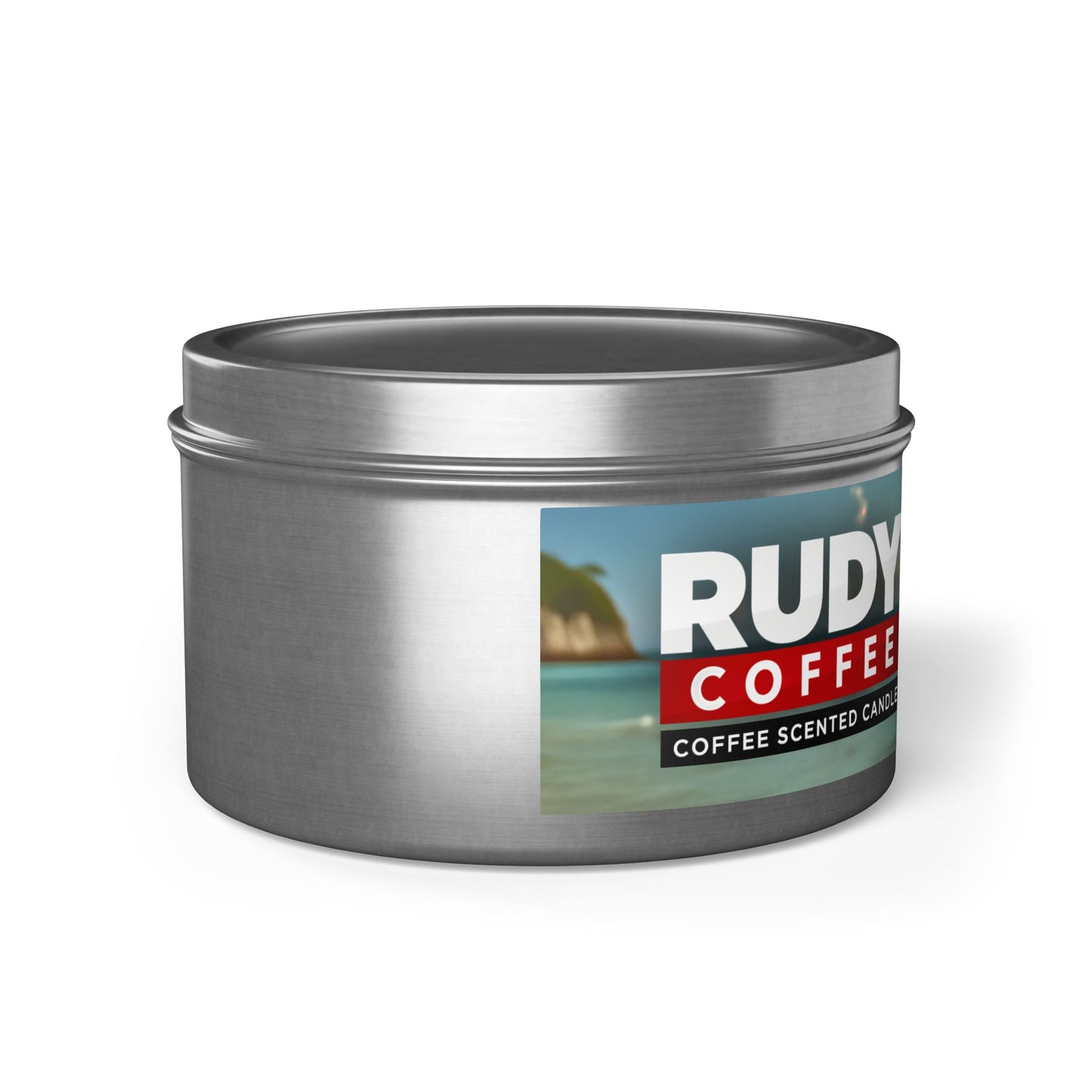 Rudy Coffee - CHILLING - coffee scented - Tin Candles