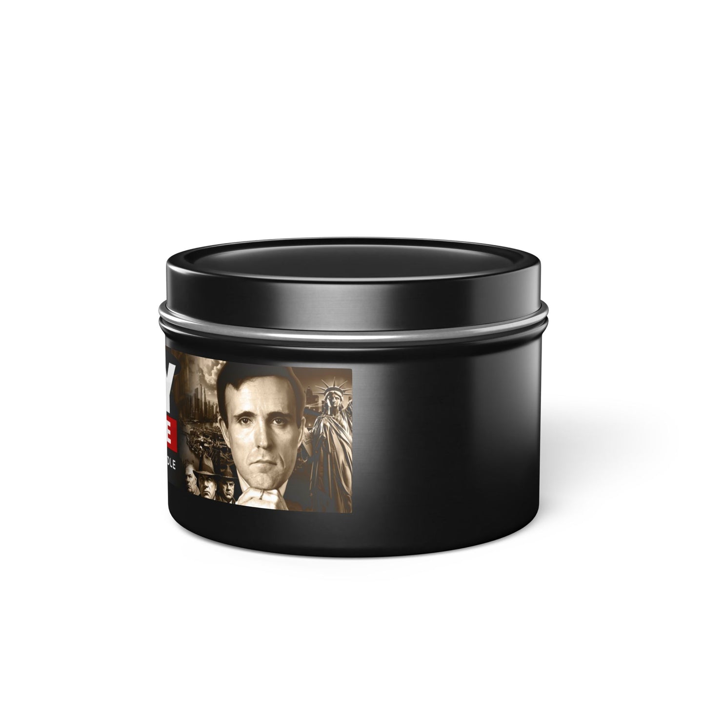 Rudy Coffee - JUSTICE - coffee scented - Tin Candles