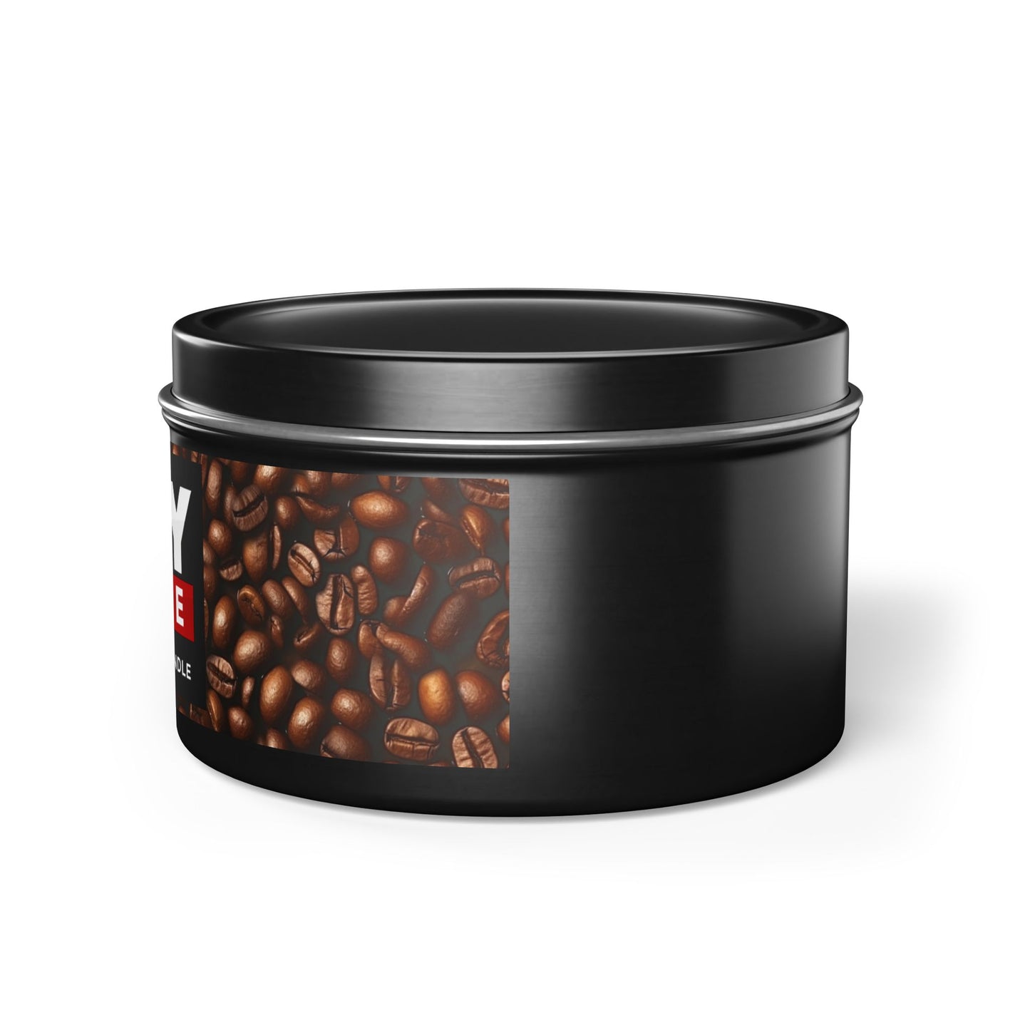 Rudy Coffee - coffee scented - Tin Candles