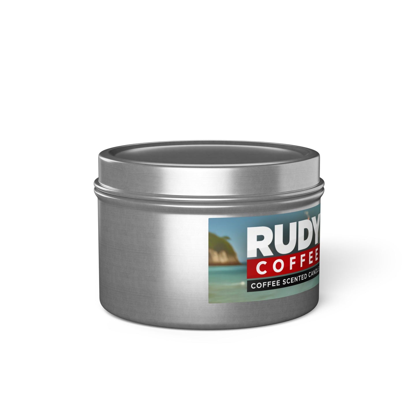 Rudy Coffee - CHILLING - coffee scented - Tin Candles
