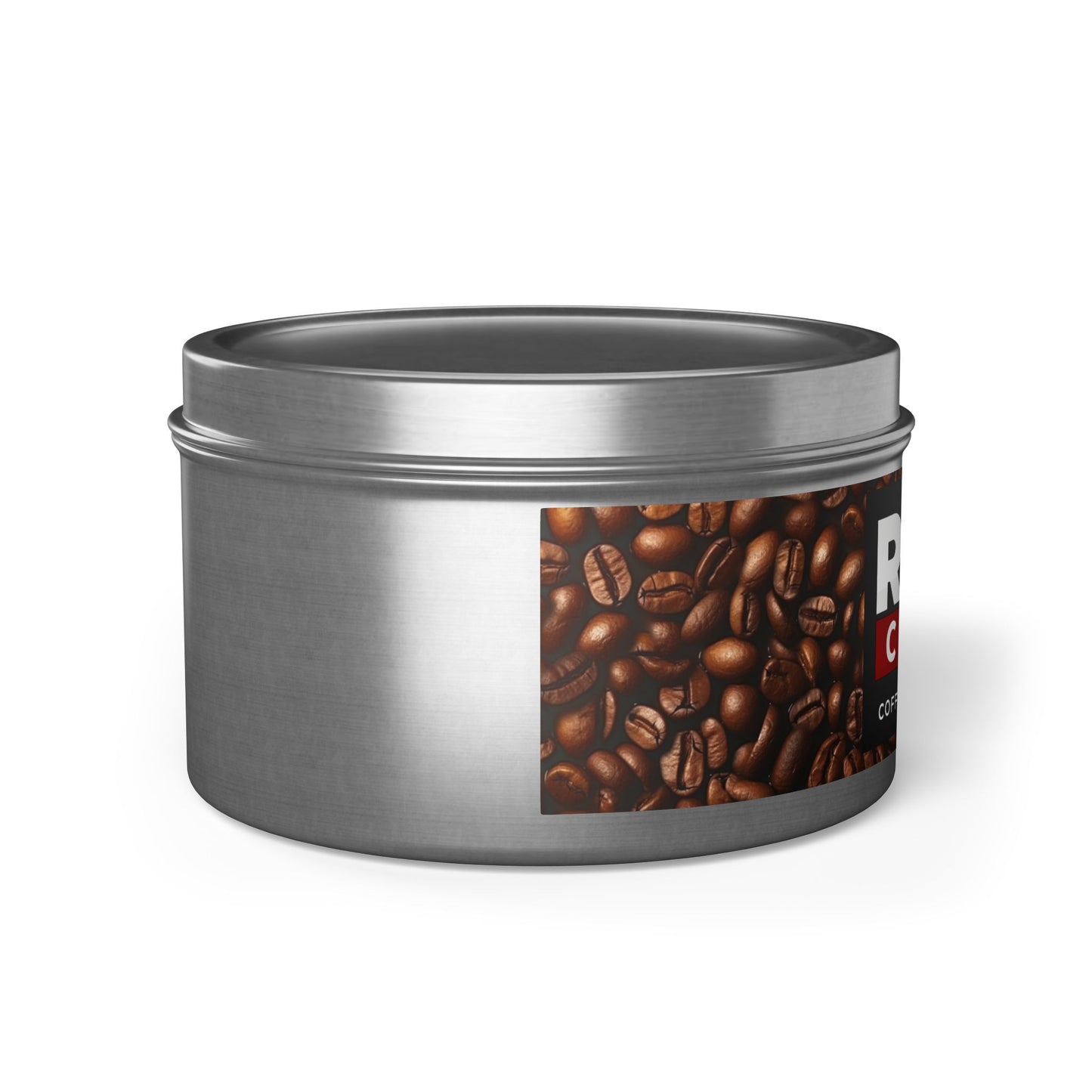 Rudy Coffee - coffee scented - Tin Candles
