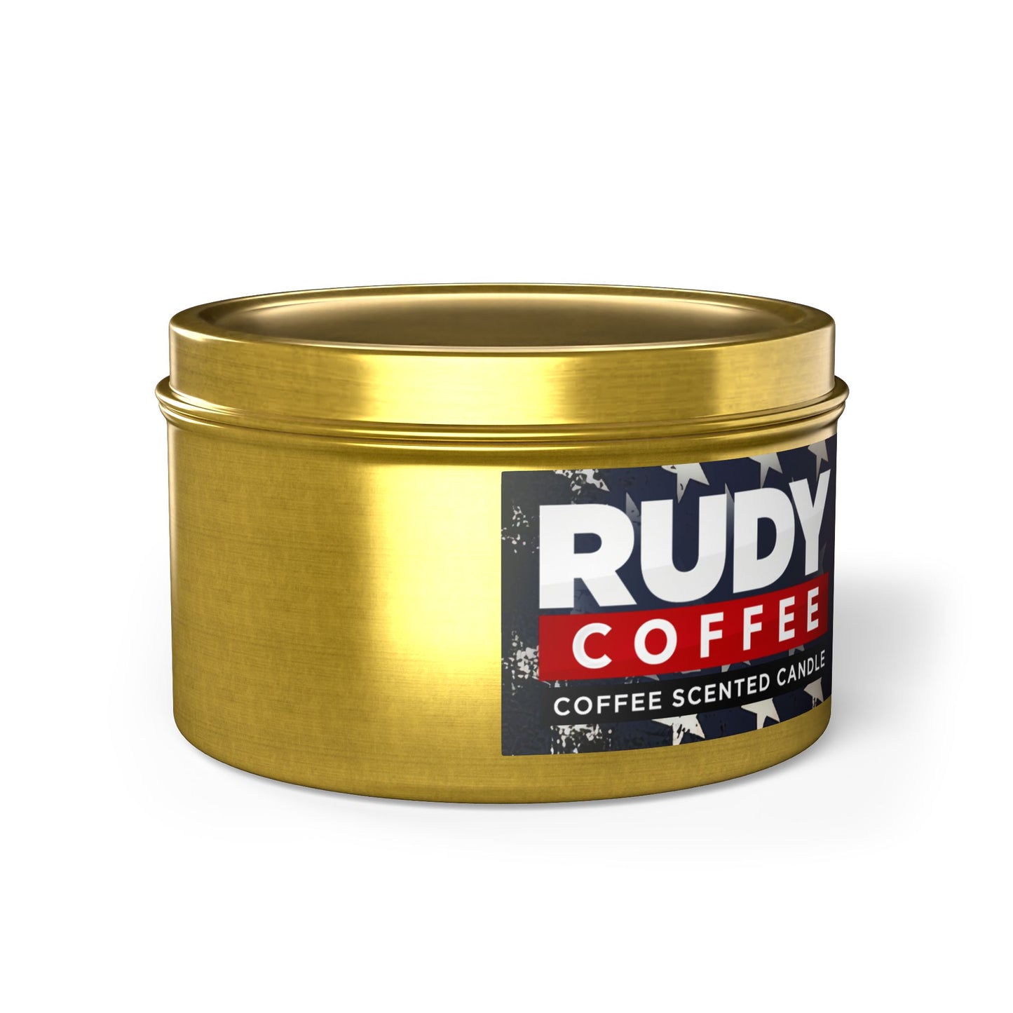 Rudy Coffee - Eagle Seal - coffee scented - Tin Candles