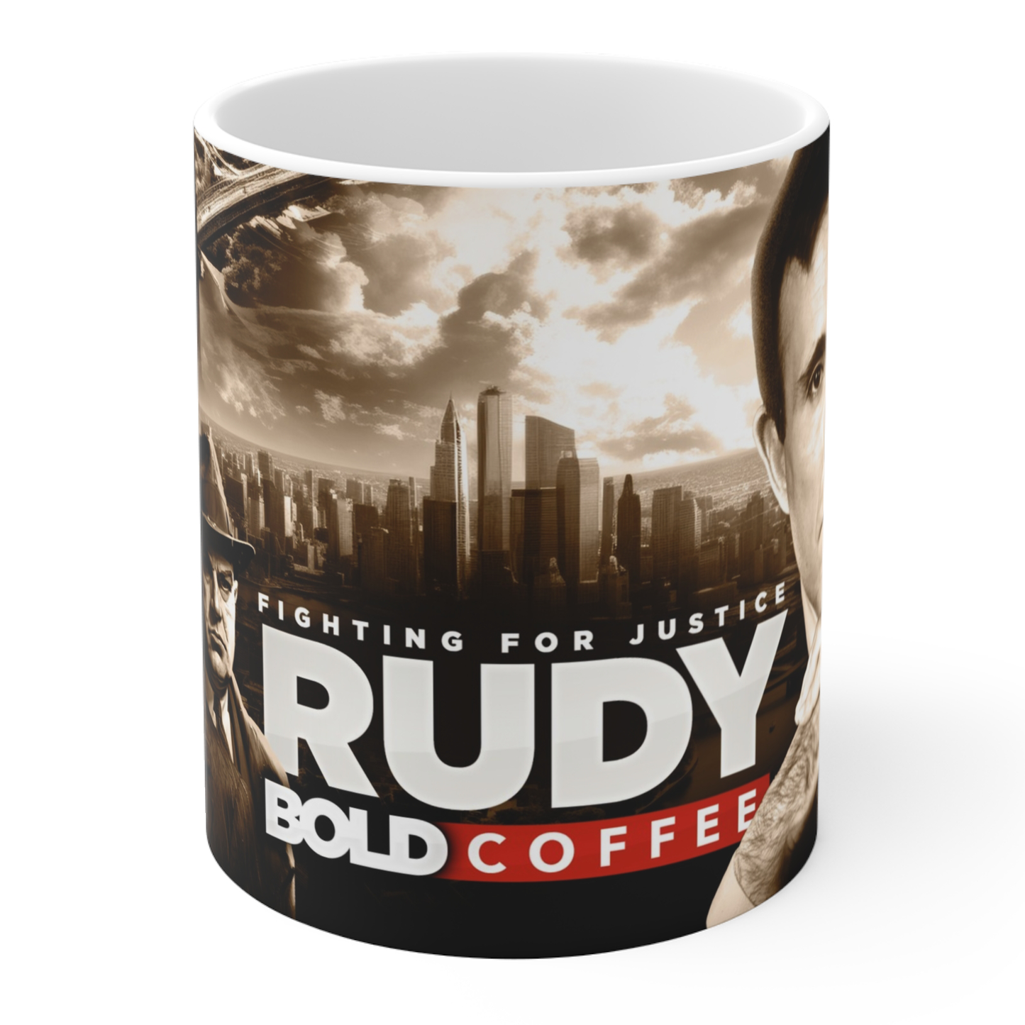 Rudy Bold coffee mug