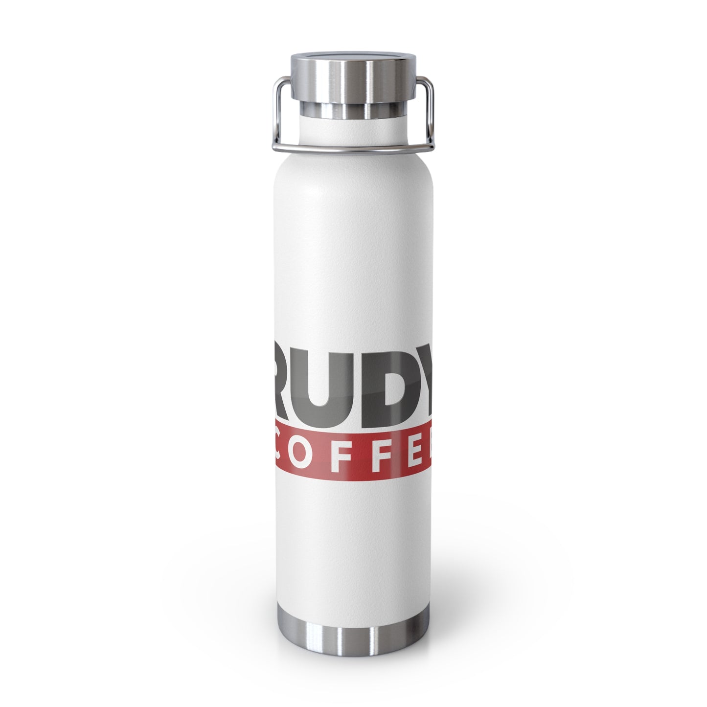 Rudy Coffee - Copper Vacuum Insulated Bottle, 22oz