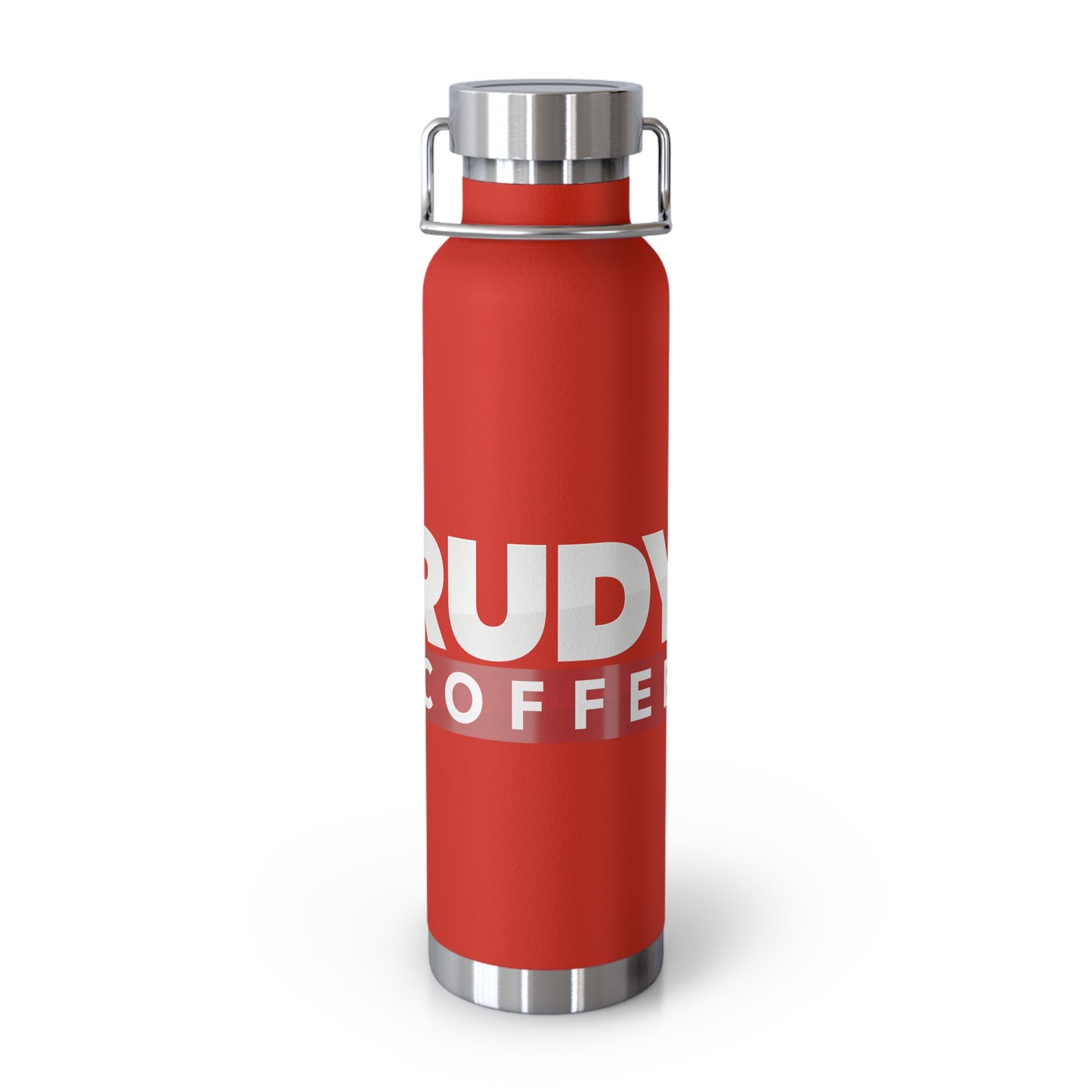 Rudy Coffee - Copper Vacuum Insulated Bottle, 22oz