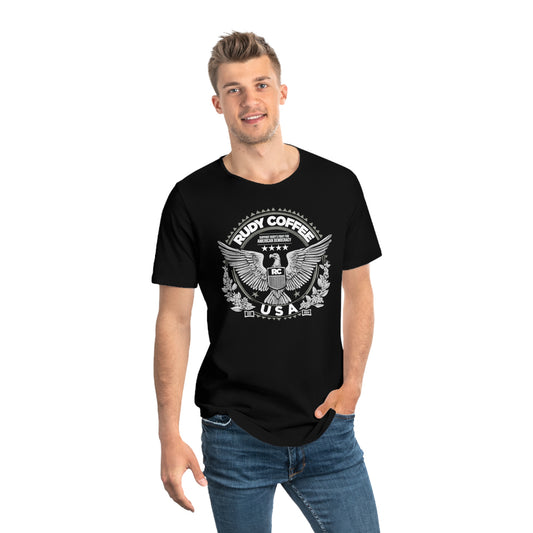 Rudy Coffee - Eagle Seal - Curved hem T-shirt