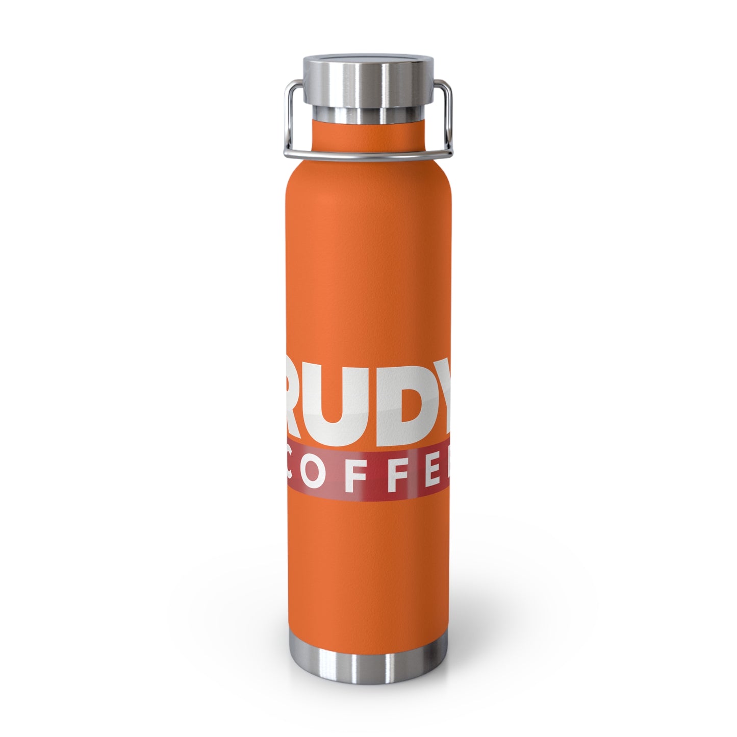 Rudy Coffee - Copper Vacuum Insulated Bottle, 22oz