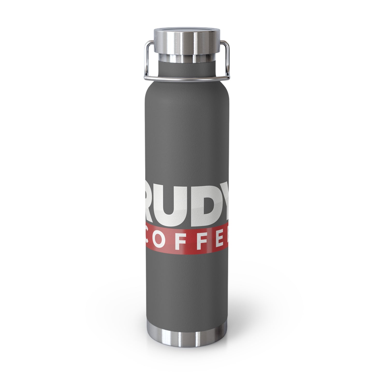 Rudy Coffee - Copper Vacuum Insulated Bottle, 22oz