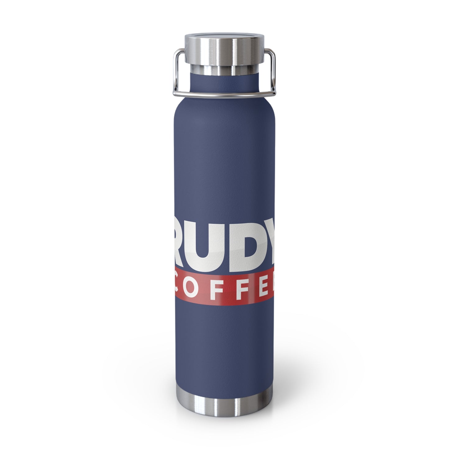 Rudy Coffee - Copper Vacuum Insulated Bottle, 22oz