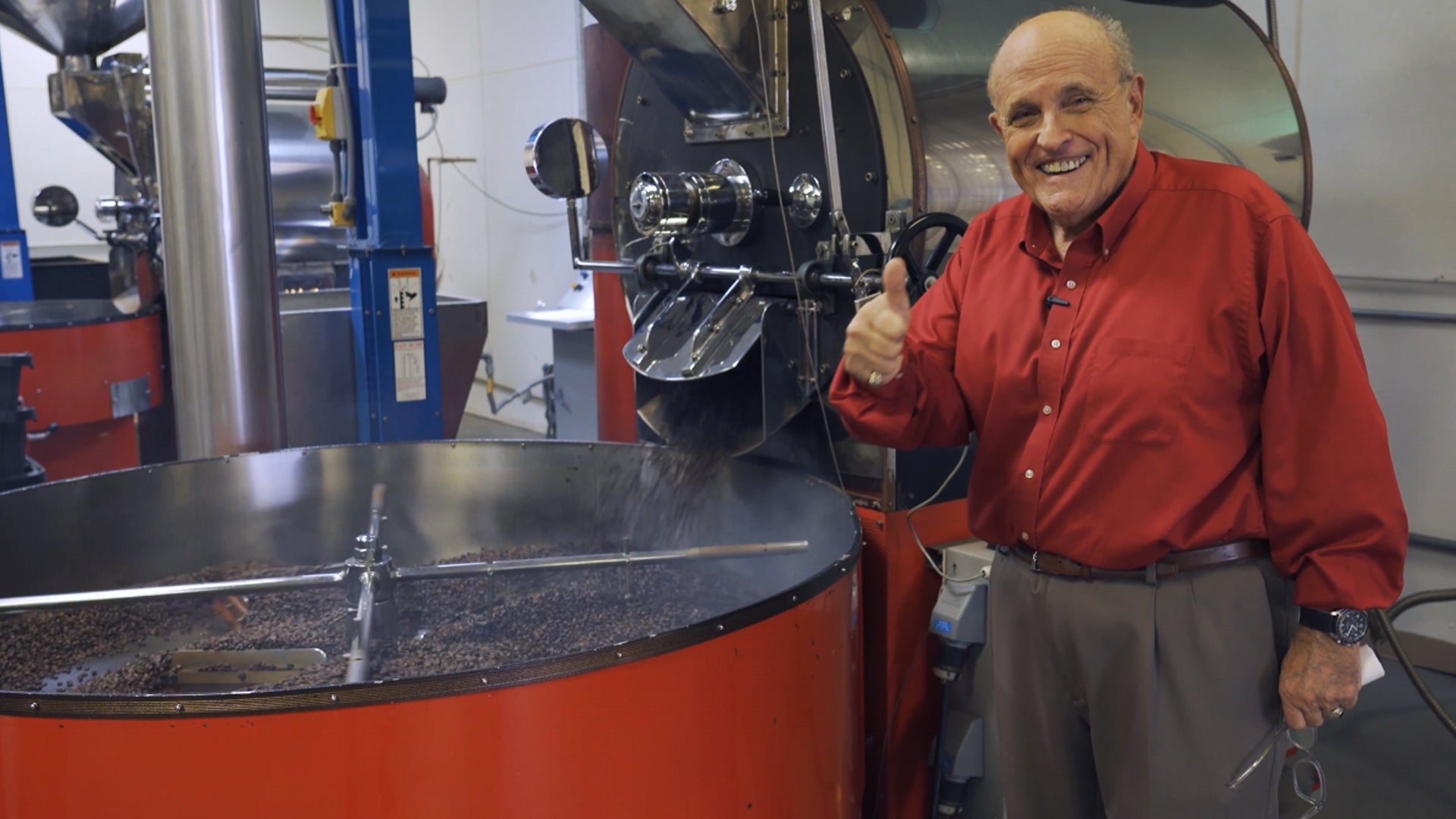 Load video: Rudy&#39;s Roasting Facility Tour